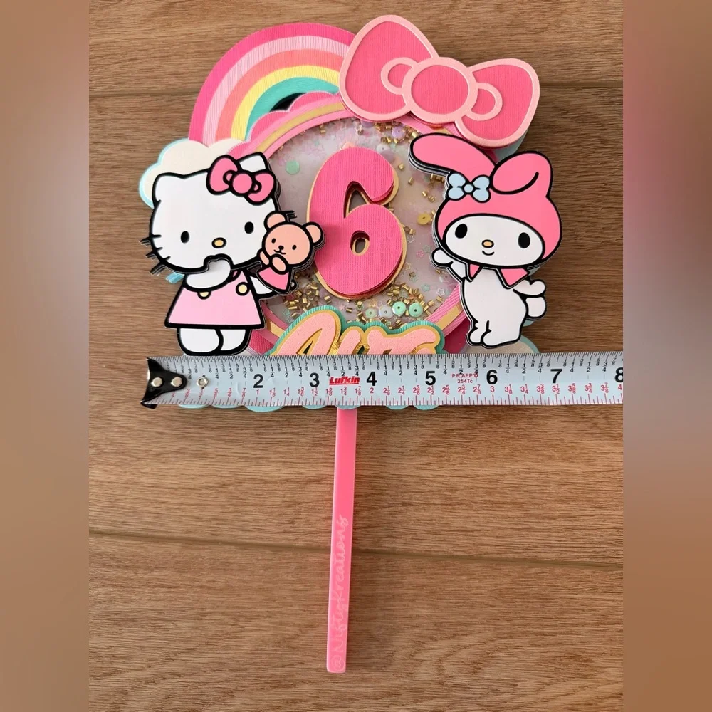 Hello Kitty and My Melody Cake Topper “Ava 6”